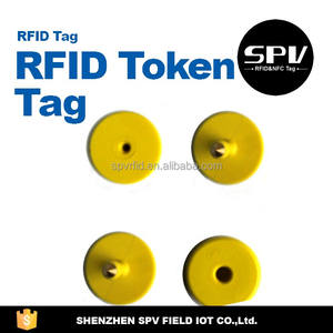 Passiva ICODE 2 ISO15693 13.56 MHz NFC di Plastica/Gomma Token per Controllo Accessi/E-payment/Dati Trasferimento - Product Image 3