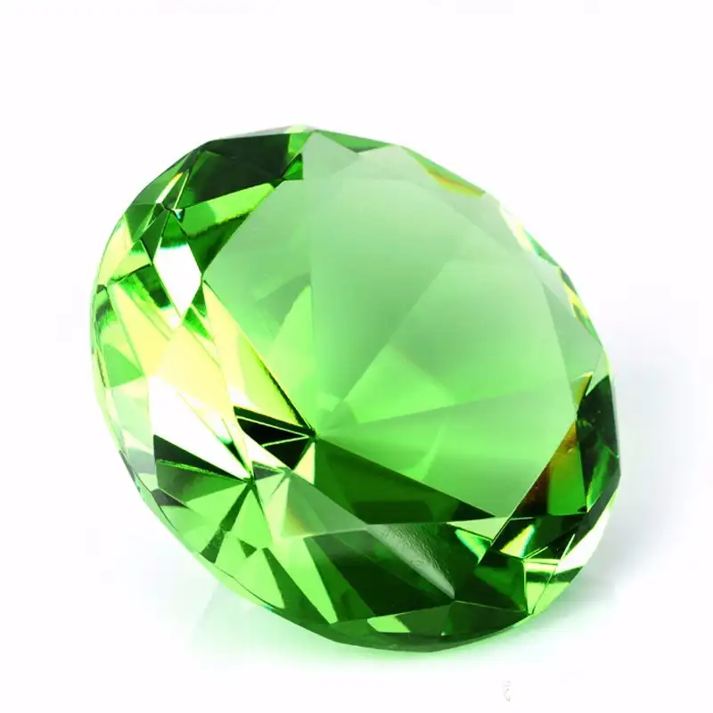 HBL diamante di cristallo K9 di cristallo di vetro del peso di carta diamante per la decorazione domestica