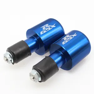 Cheap price universal CNC aluminum alloy 7/8" motorcycle handle bar ends grip cap plug slider for Benelli