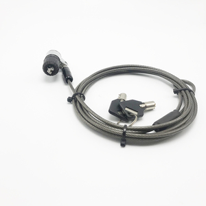 Cable de acero al carbono ordenador PC portátil seguro con Maestro mini clave - Product Image 6