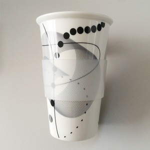 Оптовая продажа, прозрачный силиконовый рукав для чашки, толстые рукава для чашки на заказ - Product Image 2