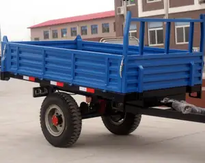 Hot sale CE approved 1.5 ton tipping trailer farm trailer