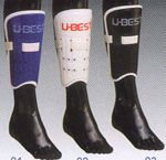 Espinilleras Personalizadas U-BEST para Niños, Modelo 114, Material PP+EVA, Protección por Compresión, para Fútbol/Fútbol Americano/Correr, Tallas SR/JR, Azul - Product Image 3