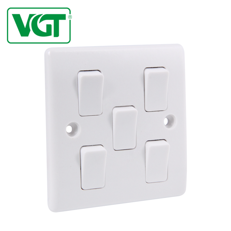 Британский стандарт новый продукт 2014 Пульт дистанционного управления 3 Gang Smart Touch электрические выключатели