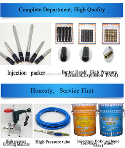 Poliüretan epoksi reçine beton enjeksiyon pompaları basınç çimento enjeksiyon makinesi - Product Image 6