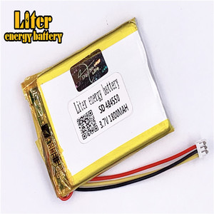 Socket 1.5-<span class=keywords><strong>3</strong></span> P <span class=keywords><strong>3</strong></span>.7 V 484550 1800 mah lipo battery Rechargeable solar li ion polymer lithium battery with PCM - Product Image 3