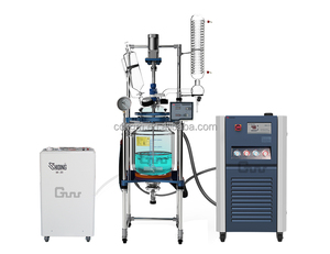 Reator Químico Industrial com Jaqueta de Vidro de 10-150L, Bioreator de Fabricante de Laboratório a Preço Baixo - Product Image 5