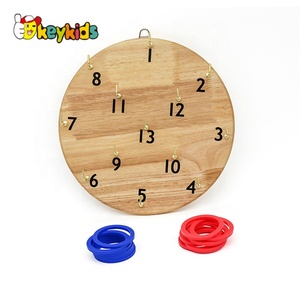 Jeu de lancer <span class=keywords><strong>d</strong></span>'<span class=keywords><strong>anneaux</strong></span> en bois pour enfants <span class=keywords><strong>d</strong></span>'<span class=keywords><strong>extérieur</strong></span> avec planche suspendue W01D019 - Product Image 2