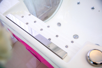 Magnifique Piscine Spa Bébé Pliable Lumineuse et Colorée, Baignoire Autonome Écologique en Acrylique avec Fonction Massage