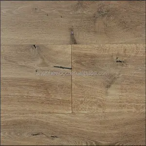 2-Layer Handscraped Oak engineered wood flooring(1900*190*14/4MM)