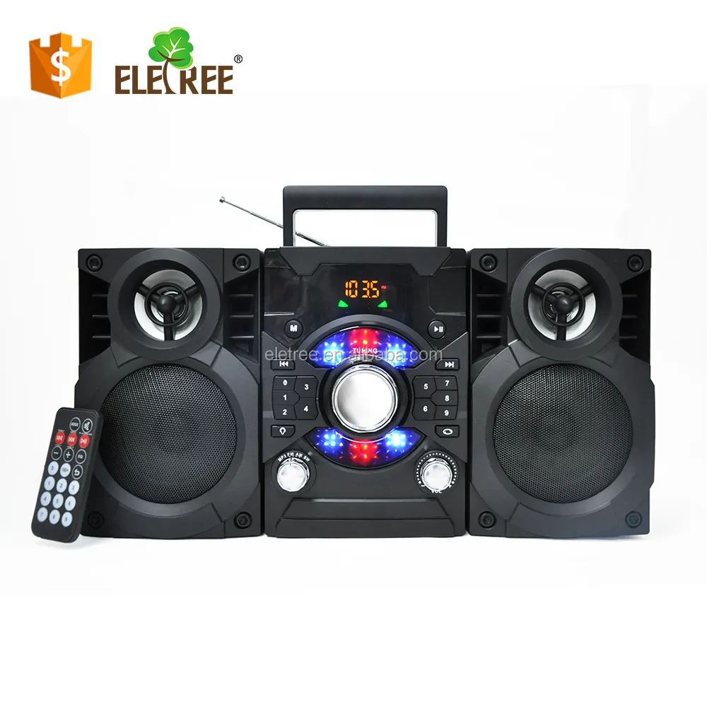 ELETREE COMMERCIO ALL'INGROSSO FM, AM, SW1-2 RADIO PORTATILE STEREO PORTATILE CON USB, SD Carte Gioco di Carte CON TRASFORMATORE