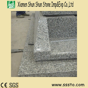 Monumento conmemorativo de granito blanco chino barato estilo polaco/lápida - Product Image 1