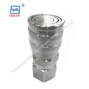 Accouplements rapides hydrauliques à face plane pour mini-chargeurs, style <span class=keywords><strong>Stucchi</strong></span>, fabriqués en Chine - Product Image 2