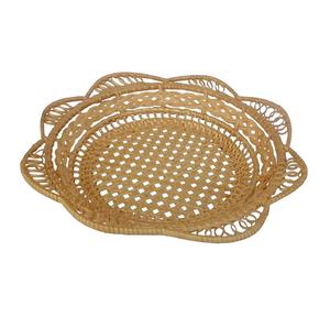 ตะกร้าหวายไม้ไผ่สานสำหรับเก็บอาหารตะกร้าขนมปังพรีเมี่ยมสำหรับใช้ในครัวบ้าน - Product Image 6