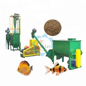 Large scale factory price fish feed manufacturing equipment