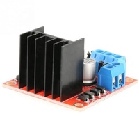 Module L298N - Carte de commande de pont H pour moteur pas à pas, voiture intelligente, robot, contrôleur de moteur pas à pas DC