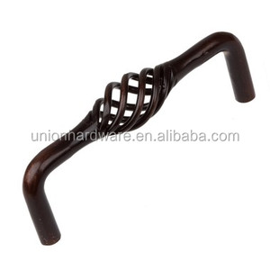 Atacado Antique Oil Rubbed Bronze <span class=keywords><strong>Birdcage</strong></span> <span class=keywords><strong>Cabinet</strong></span> Pull Gaveta Ajustável Handle para Cozinha Móveis - Product Image 2
