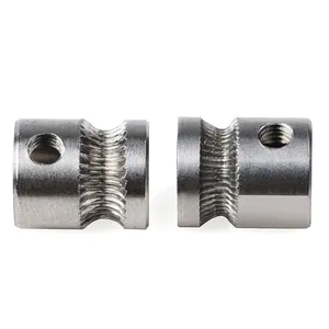 MK8 Stainless Steel Drive Gear 8mm Bore Feeding Gear Wheel for 3D Printer Extruder