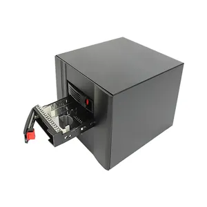 Block chain 2 bay ITX NAS driver case with hot-swap nas server chassis