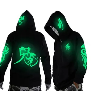 उच्च दृश्यता जैकेट हूडि पुरुषों के साथ चिंतनशील पैनल कस्टम Hoodies मोटरसाइकिल जैकेट 3 मीटर सुरक्षा चिंतनशील हूडि