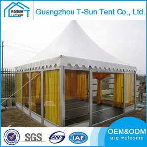 Marco de aluminio de Gran Tamaño Polo Anti-Fuego Sun Block Pagoda Carpa Toldo Al Aire Libre Tienda de Dubai - Product Image 5
