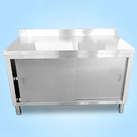 Chariot de cuisine professionnel en acier inoxydable à trois tiroirs pour hôtels et restaurants, marque <span class=keywords><strong>XINCHAO</strong></span>, fabriqué en Chine - Product Image 6