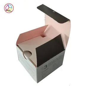포장을위한 맞춤형 럭셔리 로고 접이식 긴 배송 판지 포장 상자