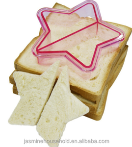 新着食品グレードマルチかわいい形プラスチックキッズサンドイッチカッターセットサンドイッチとパンクラストカッター - Product Image 6