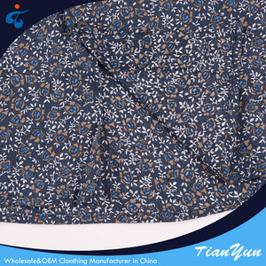 Oem personalizada de Alta calidad suave de manga larga <span class=keywords><strong>jeans</strong></span> camisa de los hombres - Product Image 4