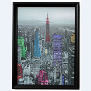 Meilleur vente de bonne qualité décoratif belle moderne vue sur <span class=keywords><strong>la</strong></span> ville imprimer toile d'art de mur - Product Image 1