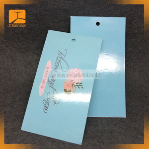 中国新设计吊牌印刷/服装吊牌的女人的衣服 - Product Image 6