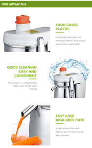 Linkrich thương mại <span class=keywords><strong>220V</strong></span> ly tâm vắt nước trái cây mới rau cần tây gừng Máy ép trái cây động cơ lõi cho nhà hàng - Product Image 4