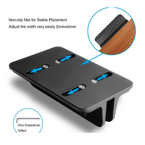 2026 supporto per Laptop verticale amazon di tendenza per <span class=keywords><strong>Macbook</strong></span> <span class=keywords><strong>Air</strong></span> <span class=keywords><strong>Pro</strong></span> 13 15 supporto per Desktop in alluminio con Dock regolabile per superficie - Product Image 5