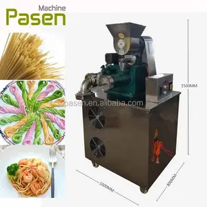 Máquina italiana automática para hacer pasta de macarrones, máquina industrial eléctrica para hacer fideos, precio