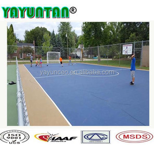 Akrilik poliüretan boya <span class=keywords><strong>futsal</strong></span> mahkeme döşeme açık