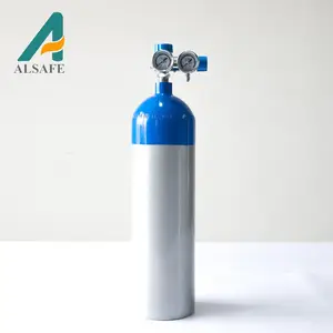 Hot Sale co2 tank aluminum 20 lb 20m3 storage 20l medical oxygen cylinder