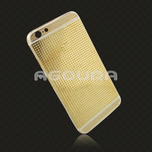 เคสหุ้มทองสำหรับ Iphone6s และฝาหลังพร้อมเพชรสำหรับ <span class=keywords><strong>iPhone</strong></span> <span class=keywords><strong>6S</strong></span> <span class=keywords><strong>Plus</strong></span> - Product Image 4