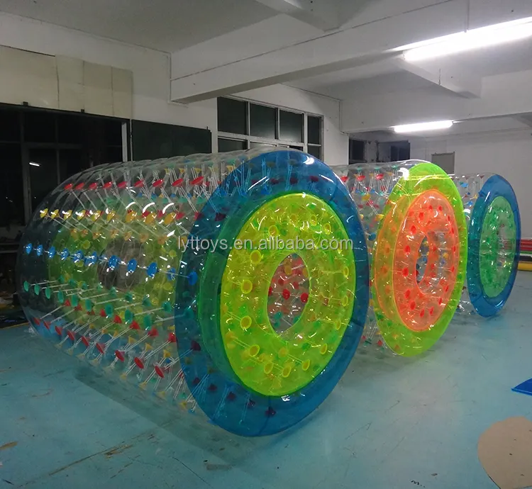 2021เกมตลกน้ำ Body Rolling Ball Inflatable Zorb Ball สำหรับเด็ก