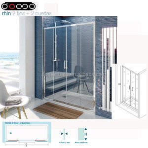 Boîtier <span class=keywords><strong>de</strong></span> porte coulissante en verre <span class=keywords><strong>de</strong></span> <span class=keywords><strong>douche</strong></span> en gros <span class=keywords><strong>de</strong></span> <span class=keywords><strong>fabricant</strong></span> <span class=keywords><strong>de</strong></span> haute qualité - Product Image 2
