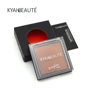 KYAHBEAUTE10色マットスモーキーアイメイクアップインスタントハイピグメントアイシャドウビーガンアイシャドウシマーシングルアイシャドウパン