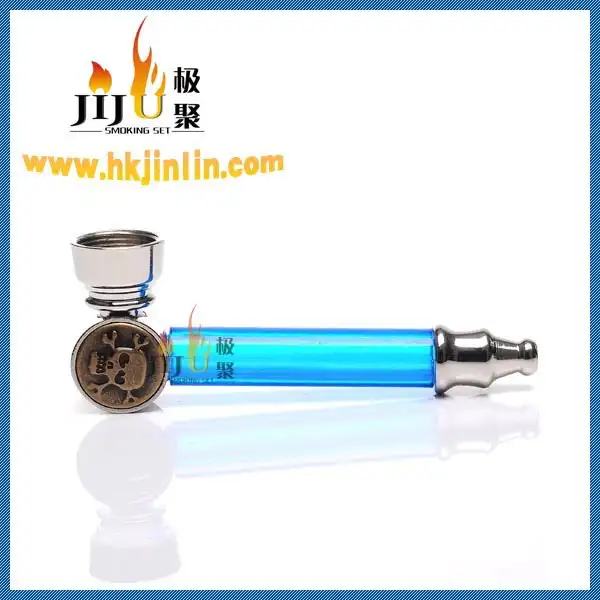 Jl-320 Yiwu Jiju venda direta da fábrica de Metal cachimbos espuma do mar fumar tubos tubulação de fumo índia