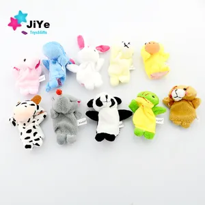 Customized mini plush finger puppets toys