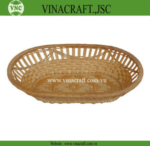 High Quality <b>Bamboo</b> <b>Basket</b> in Heart Shape for Storage Home Decor Decorative <b>Baskets</b> for Wedding - Product Image 5