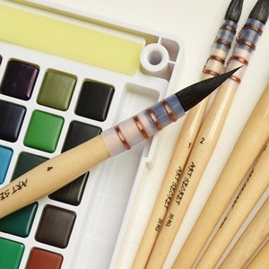 20RQ Artista Pennello Capelli Scoiattolo Acquerello Pennello Penna Set <span class=keywords><strong>Per</strong></span> Rifornimenti di Arte <span class=keywords><strong>Pittura</strong></span> Disegno <span class=keywords><strong>Pennelli</strong></span> - Product Image 6