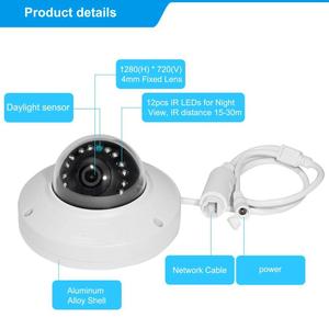 Hotselling <span class=keywords><strong>CCTV</strong></span> <span class=keywords><strong>mini</strong></span> interior y exterior cámara 12V 720p seguridad impermeable exterior XM cámara IP - Product Image 1
