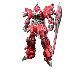 ฟิกเกอร์แอ็คชั่น Ban-dai Hobby MSN-06S <span class=keywords><strong>Sinanju</strong></span> Ver.KA สีไทเทเนียม Ban-dai MG - Product Image 1