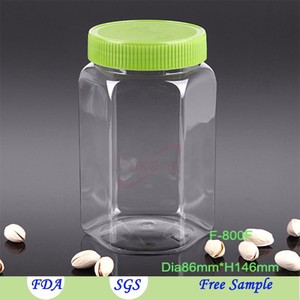 <span class=keywords><strong>PET</strong></span> şişe 250ml şeffaf ambalaj şişesi altıgen plastik şişeler - Product Image 3