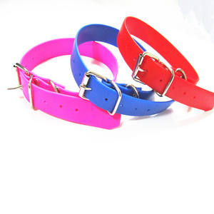 550X25MM Anpassbare Farben Bestseller Fluoreszierendes PVC Jagdhund-Halsband - Product Image 5
