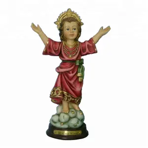 Статуэтка из белого золота с изображением Божьего малыша Иисуса дивинола Нино