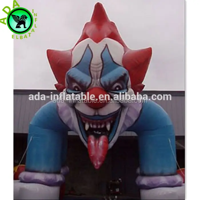 Modelo inflable de payaso de Horror, decoración increíble para evento de Halloween, ST698